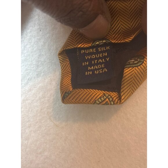 Brooks Brothers Mens Silk Tie With Paisley Pattern - Picture 5 of 5